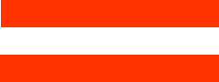 Rot-Wei-Rot, die Farben Österreich-Ungarns
